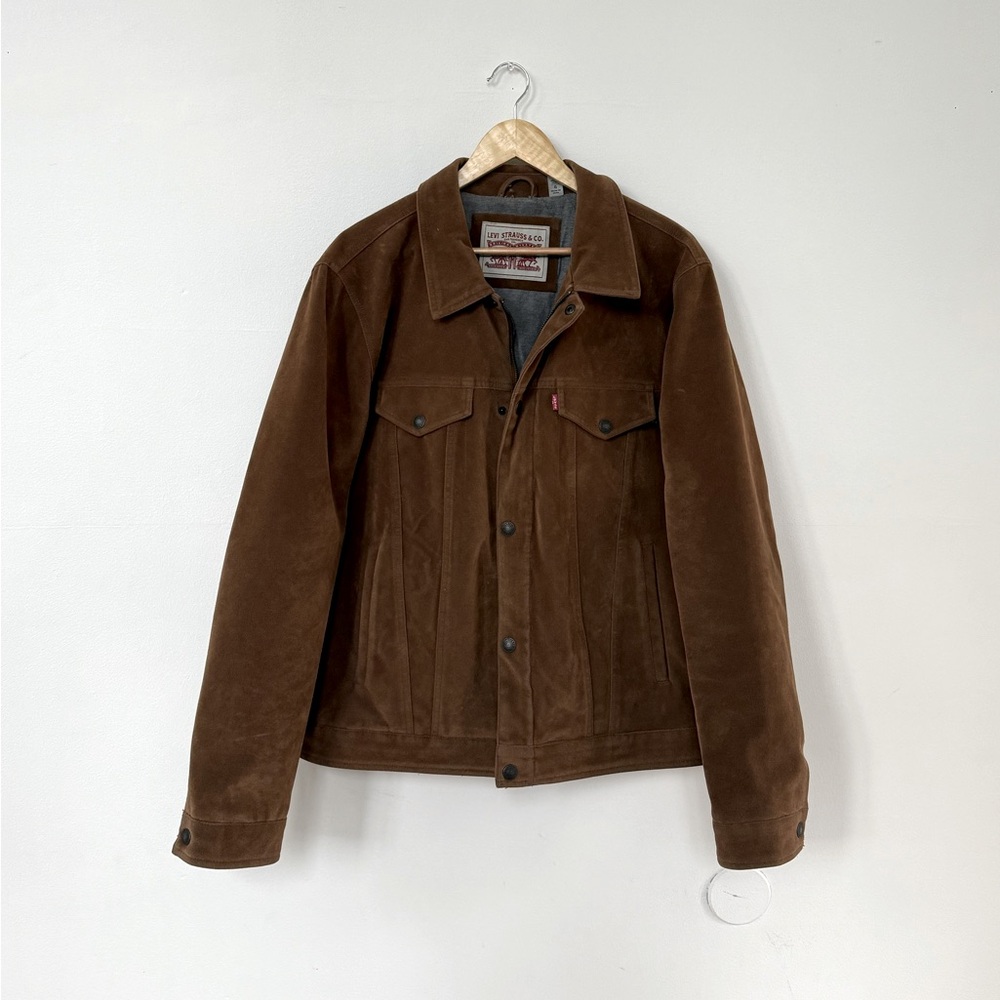 Brown Suede Levi’s Jacket